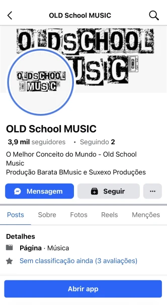 Facebook Old School Music
